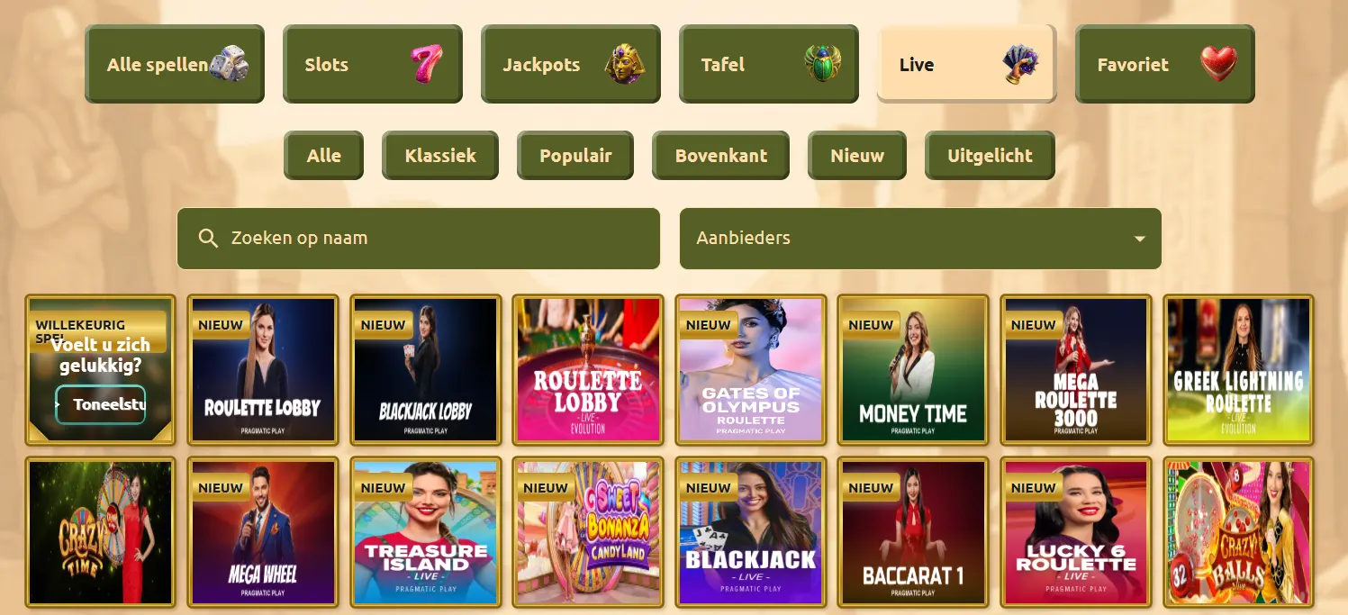 bet cleo casino live casino