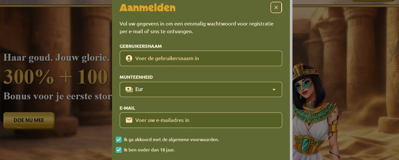 bet cleo casino registratie
